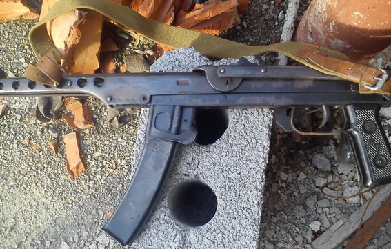 У Хусті вилучили "антикварний" автомат-кулемет, що вироблявся лише в блокадному Ленінграді (ФОТО)