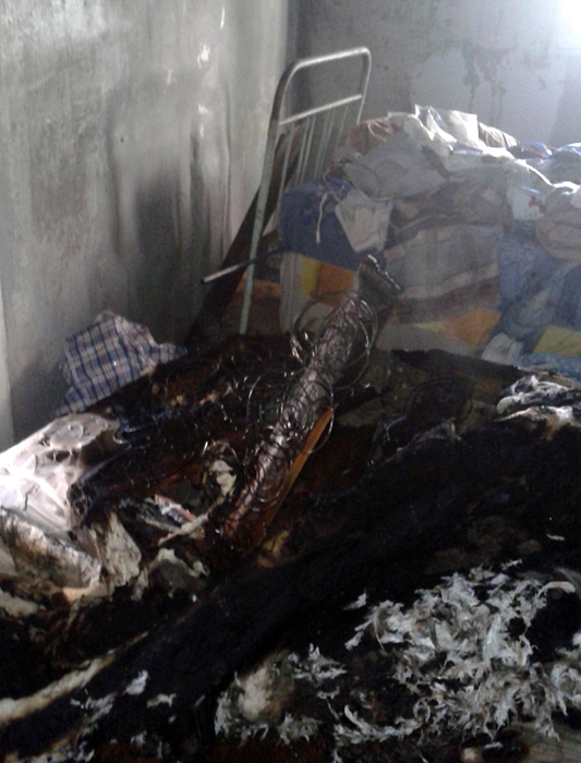 На Хустщині пожежами знищено майно в одноповерховому будинку та надвірній споруді (ФОТО)