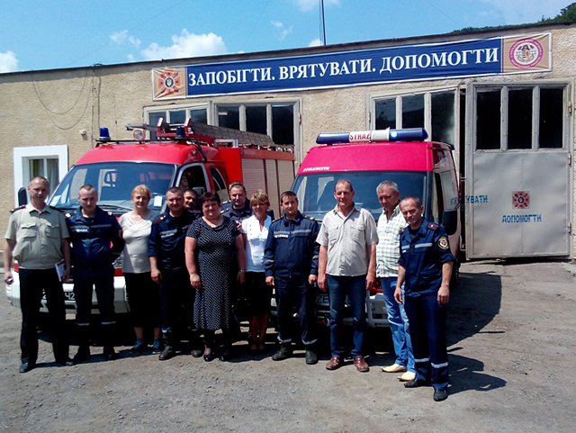 Перечинські рятувальники отримали допомогу від польських колег