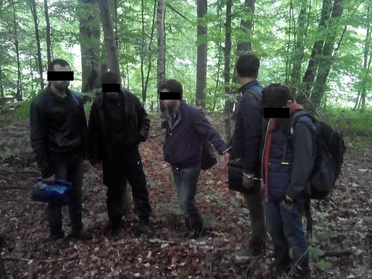Прикордонники Закарпаття затримали групу нелегалів з Афганістану, троє з яких встигли перетнути словацький кордон (ФОТО)