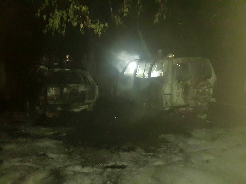 Автівка, що згоріла вночі в Ужгороді, належить батькові прокурора прокуратури Перечинського району - прес-служба