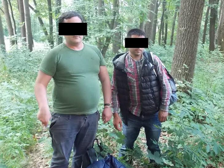 На Закарпатті затрималм двох нелегалів із Грузії, які прямували до Німеччини (ФОТО)