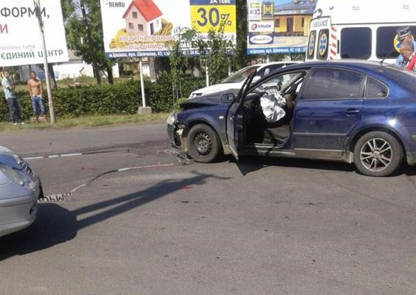 В Іршаві зіткнулися два автомобілі (ФОТО)