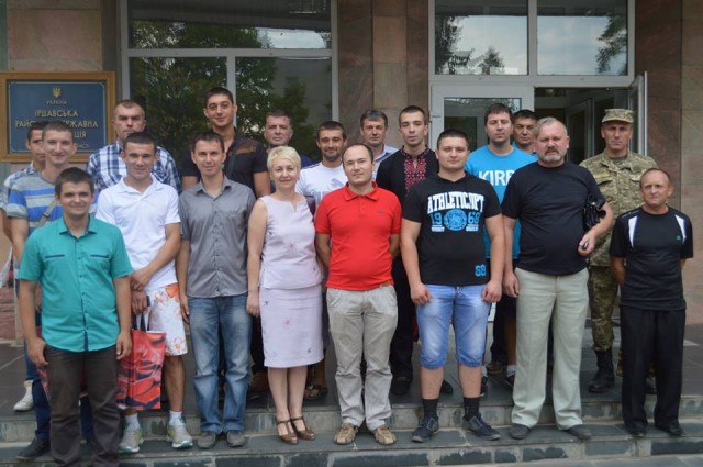 Десятеро бійців Іршавщини отримали почесні нагрудні знаки "Учасник АТО" (ФОТО)