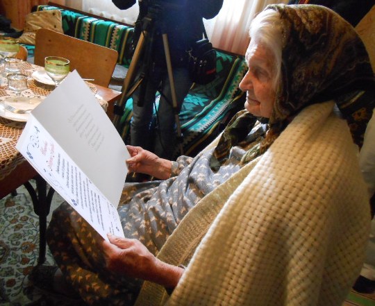 Найстаріша жителька Рахова відзначила 101-й день народження (ФОТО)