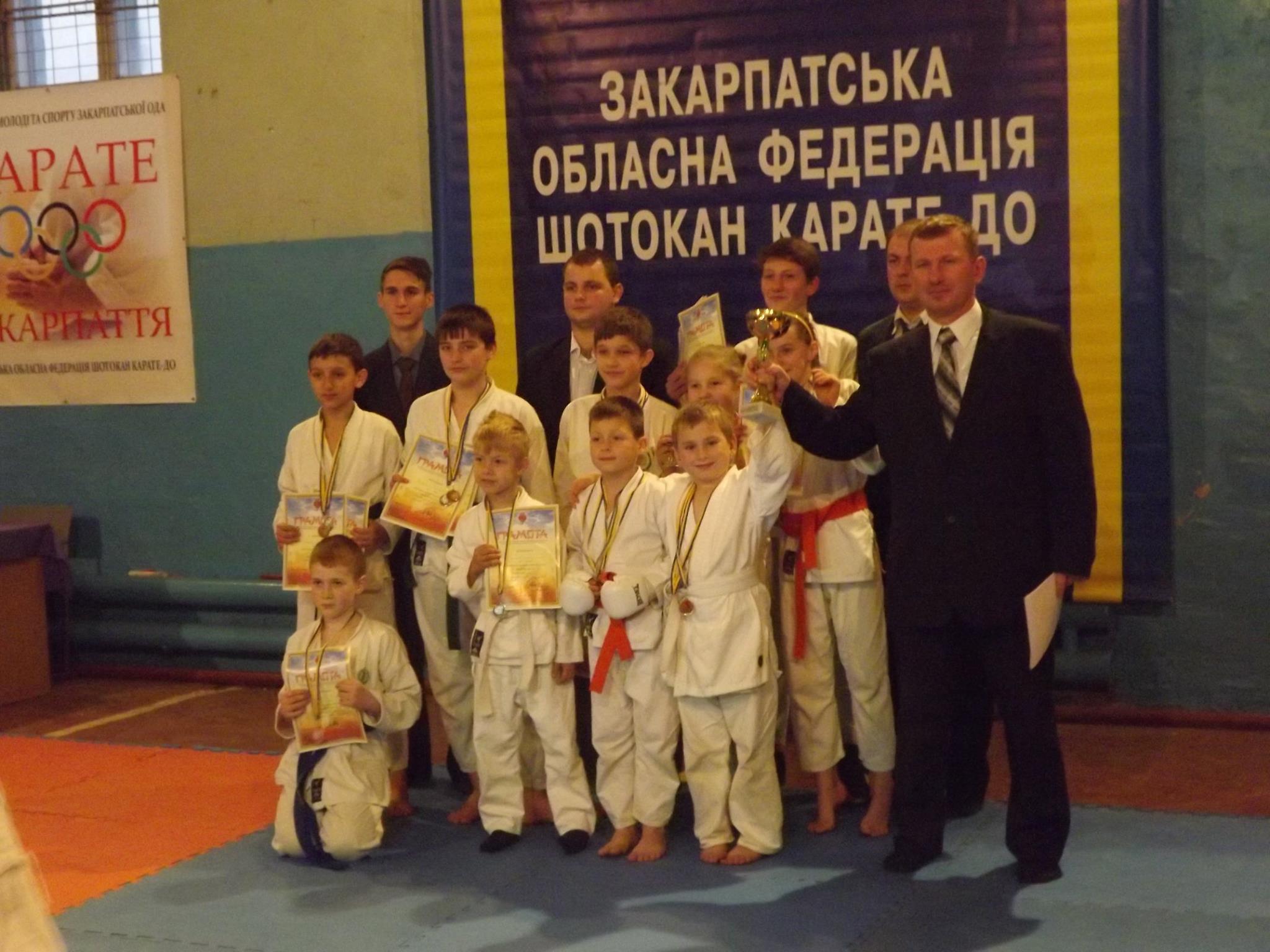 У Мукачеві відбувся відкритий чемпіонат Закарпаття з Шотокан карате-до (ФОТО)