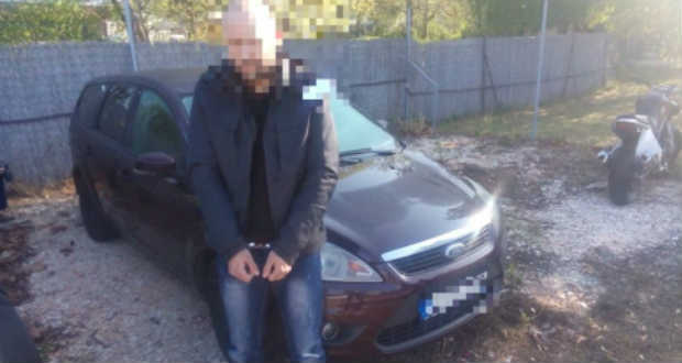 В Угорщині затримали українського переправника нелегалів на авто з угорськими номерами (ФОТО)