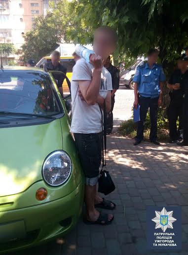 В Ужгороді затримали водія "Деу" під дією наркотиків (ФОТО)