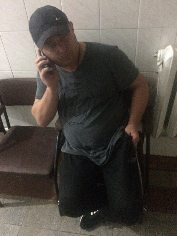 ВІДЕО затримання п'яного ужгородського судді Ротмістренка за кермом