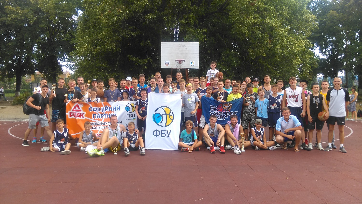В Ужгороді відбулися матчі етапу чемпіонату України з баскетболу 3х3 "Uzhgorod Cup"