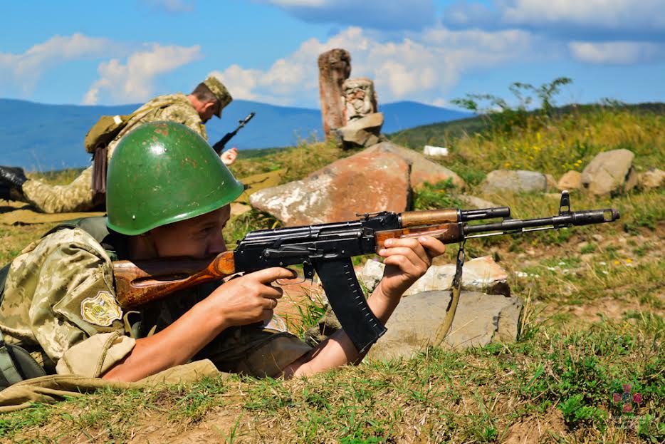 Військовослужбовці закарпатських військкоматів провели тренування з вогневої підготовки (ФОТО)