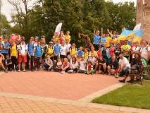 Українська учнівська молодь долучилася до Міжнародного велопробігу, що стартував в Ужгороді із фінішем у Словаччині