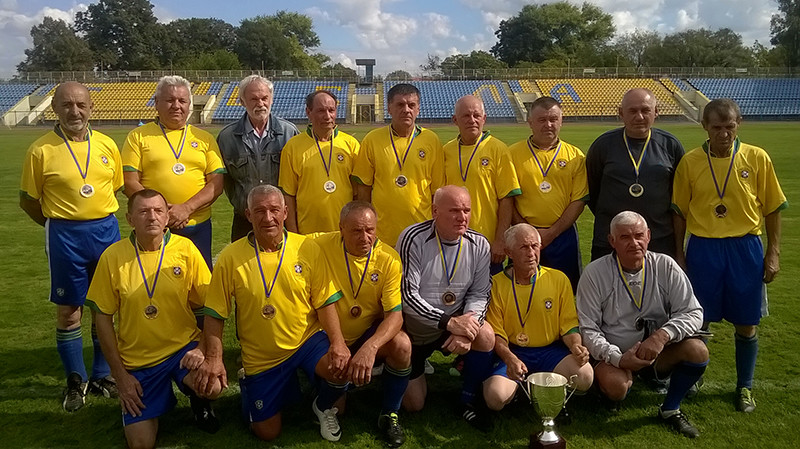Закарпатці – переможці Чемпіонату України з футболу серед ветеранів +60