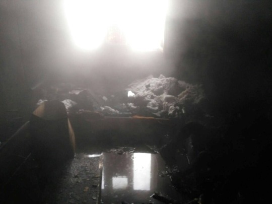 Під час гасіння пожежі в Солотвині на Тячівщині виявили обгоріле тіло власника будинку (ФОТО)