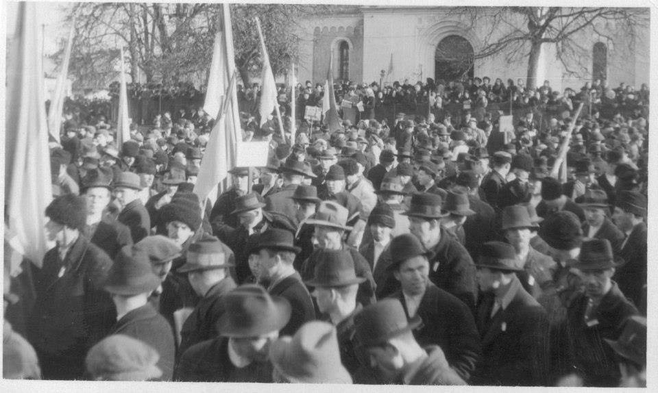 Святкування Дня Злуки у Хусті 22 січня 1939 року було багатотисячним (ФОТО)