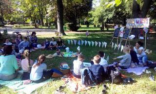 У міському парку в Мукачеві провели бібліотечний пікнік (ФОТО)