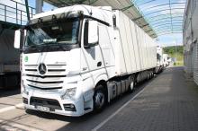 Черги вантажівок на митних постах Закарпаття утворилися через білоруських і російських перевізників