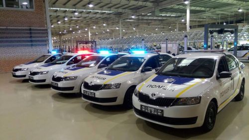 На закарпатському "Єврокарі" випустили перші авто для патрульної поліції (ФОТО, ВІДЕО)
