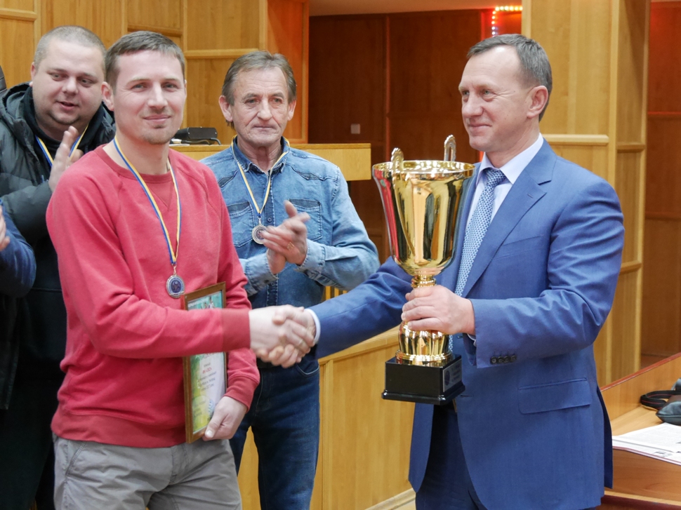В Ужгороді відзначили переможців та призерів чемпіонату міста з футболу за підсумками року (ФОТО)