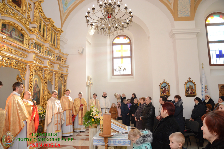 У Малоберезнянському монастирі отців-василіян вшанували Покровителя Василіянської Провінції Св. Миколая в Україні (ФОТО)