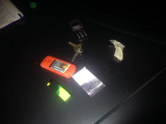 У водія, зупиненого на Берегівщині через порушення ПДР, знайшли у кишені первентин (ФОТО)