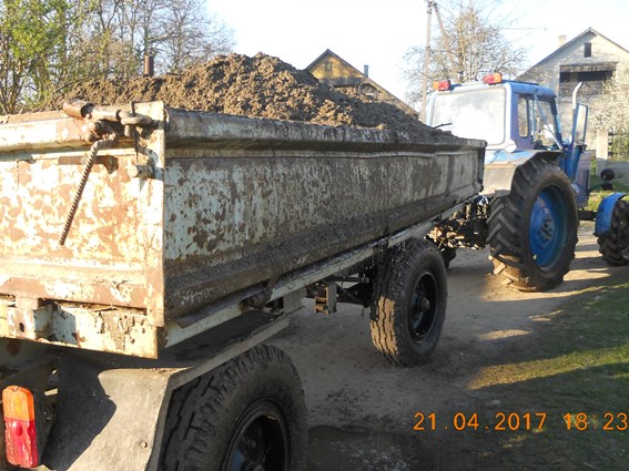 На Іршавщині затримали трактор із гравієм, незаконно видобутим мешканцем села Керецьки  