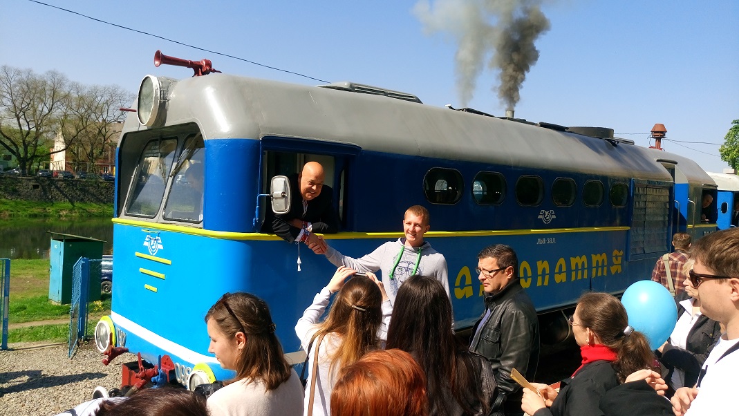Ужгородська дитяча залізниця відкрила літній сезон (ФОТО)
