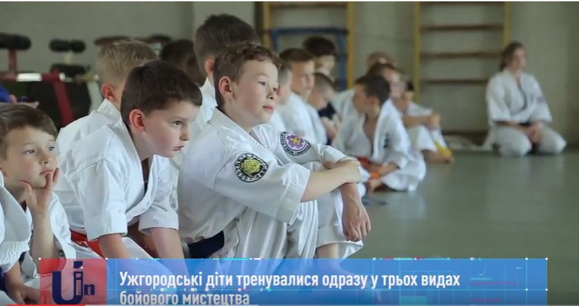 В Ужгороді для дітей провели семінар одразу із 3 японських бойових мистецтв – айкідо, шидокан-карате та дзюдо (ВІДЕО)