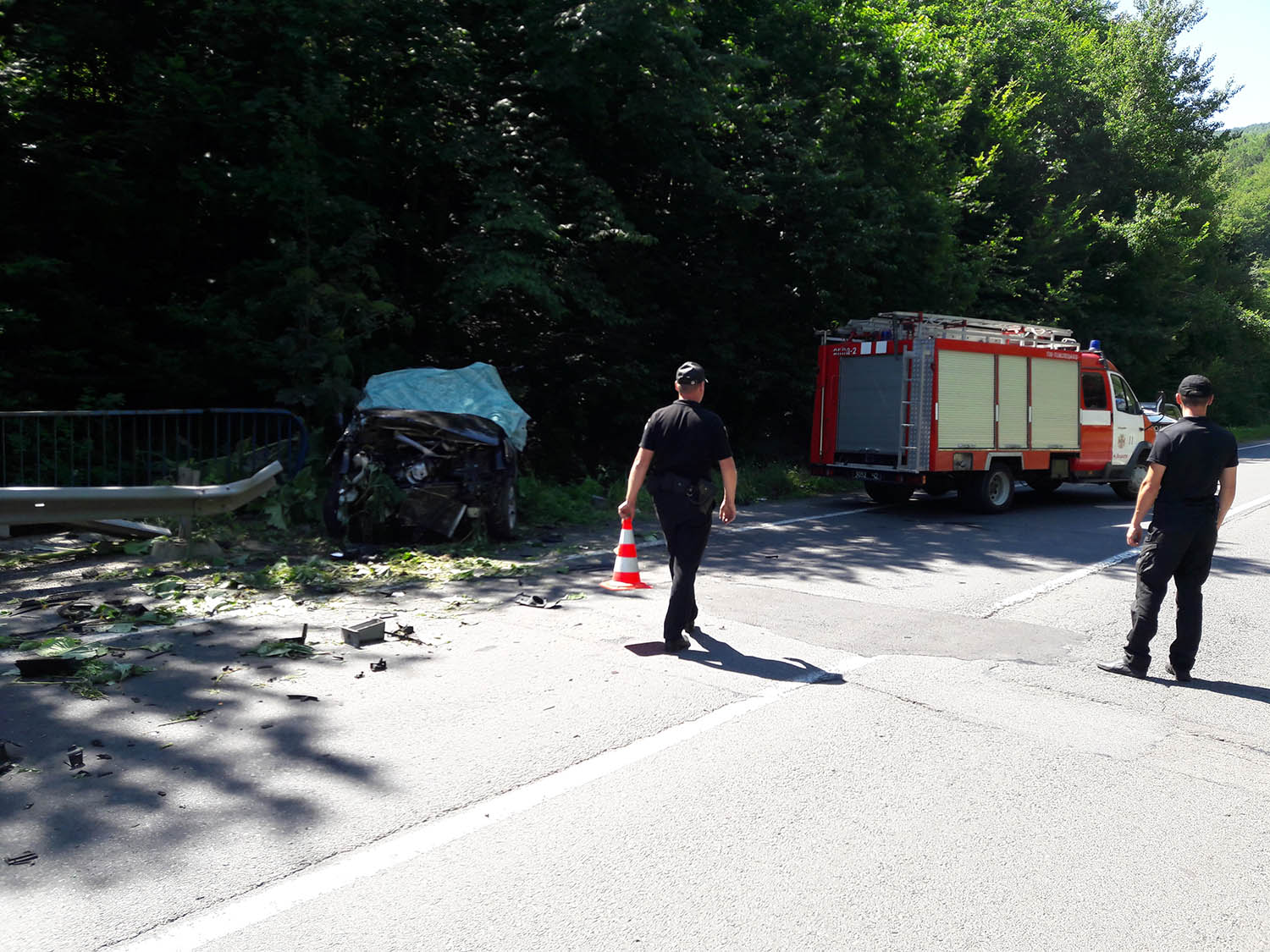 У результаті зіткнення Peugeot із відбійником на Воловеччині загинула пасажирка (ФОТО)