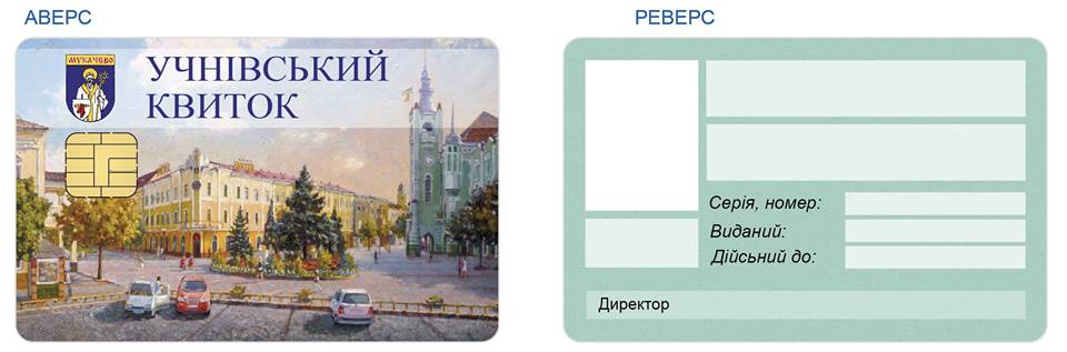 У вересні школярі в Мукачеві отримають електронні учнівські квитки