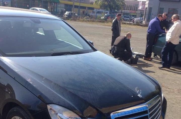 Невідомі намагалися підпалити авто першого заступника міського голови Ужгорода Іштвана Цапа (ФОТО)