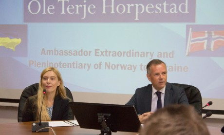 В Ужгороді вперше приймали керівника дипломатичної місії Норвегії в Україні