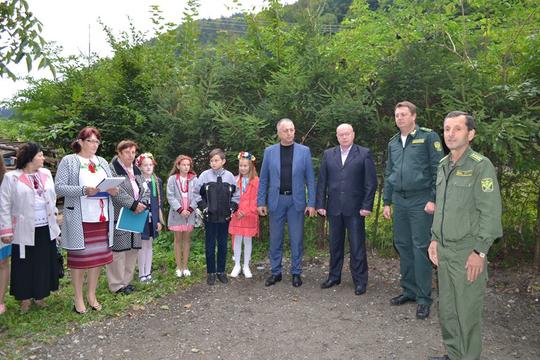 На Рахівщині відкрили клас шкільного лісництва
