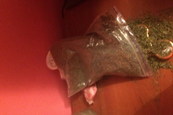 Прибувши на виклик через крадіжку, поліцейські в будинку на Ужгородщині знайшли у рамці ікони 10 г марихуани (ФОТО)
