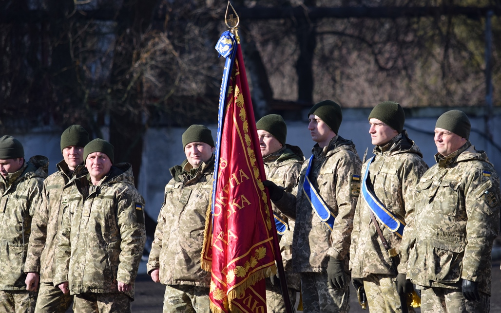 В Ужгороді вітали бійців 128 бригади, які повернулися із зони проведення АТО (ФОТО)