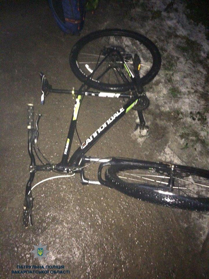 В Ужгороді вночі патрульні затримали злодія на вкраденому велосипеді (ФОТО)