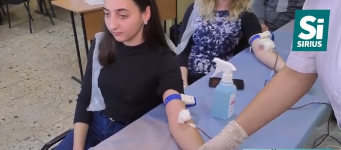 17 літрів крові здали півсотні студентів Ужгородського нацуніверситету під час благодійної акції (ВІДЕО)