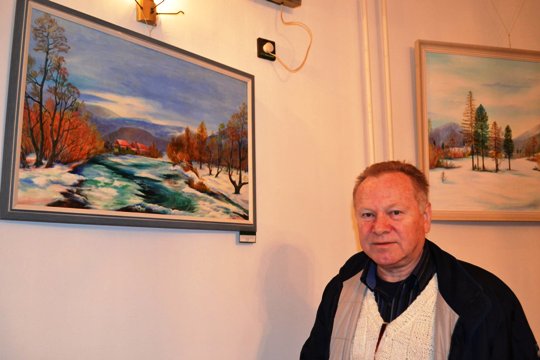В Ужгороді відкрилася дебютна виставка лісівника-живописця Василя Лиситчука (ФОТО)