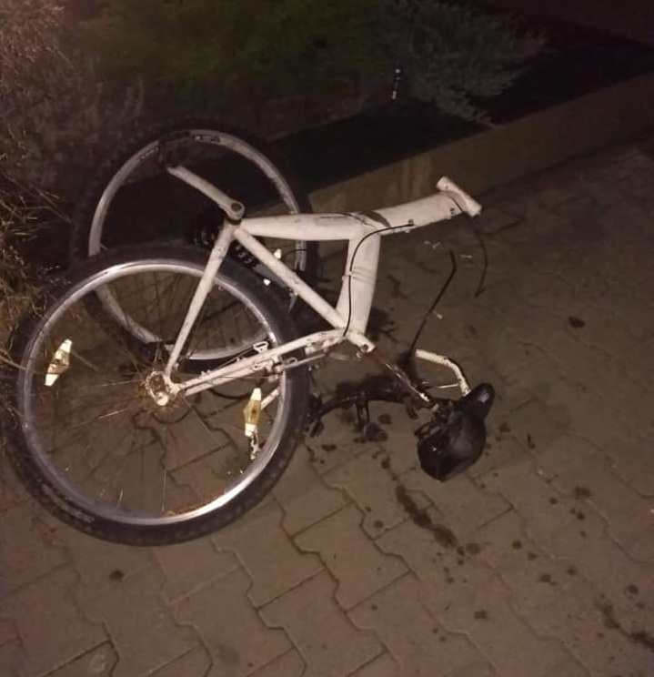 У Тячеві водій Audi травмував велосипедиста і втік (ВІДЕО)