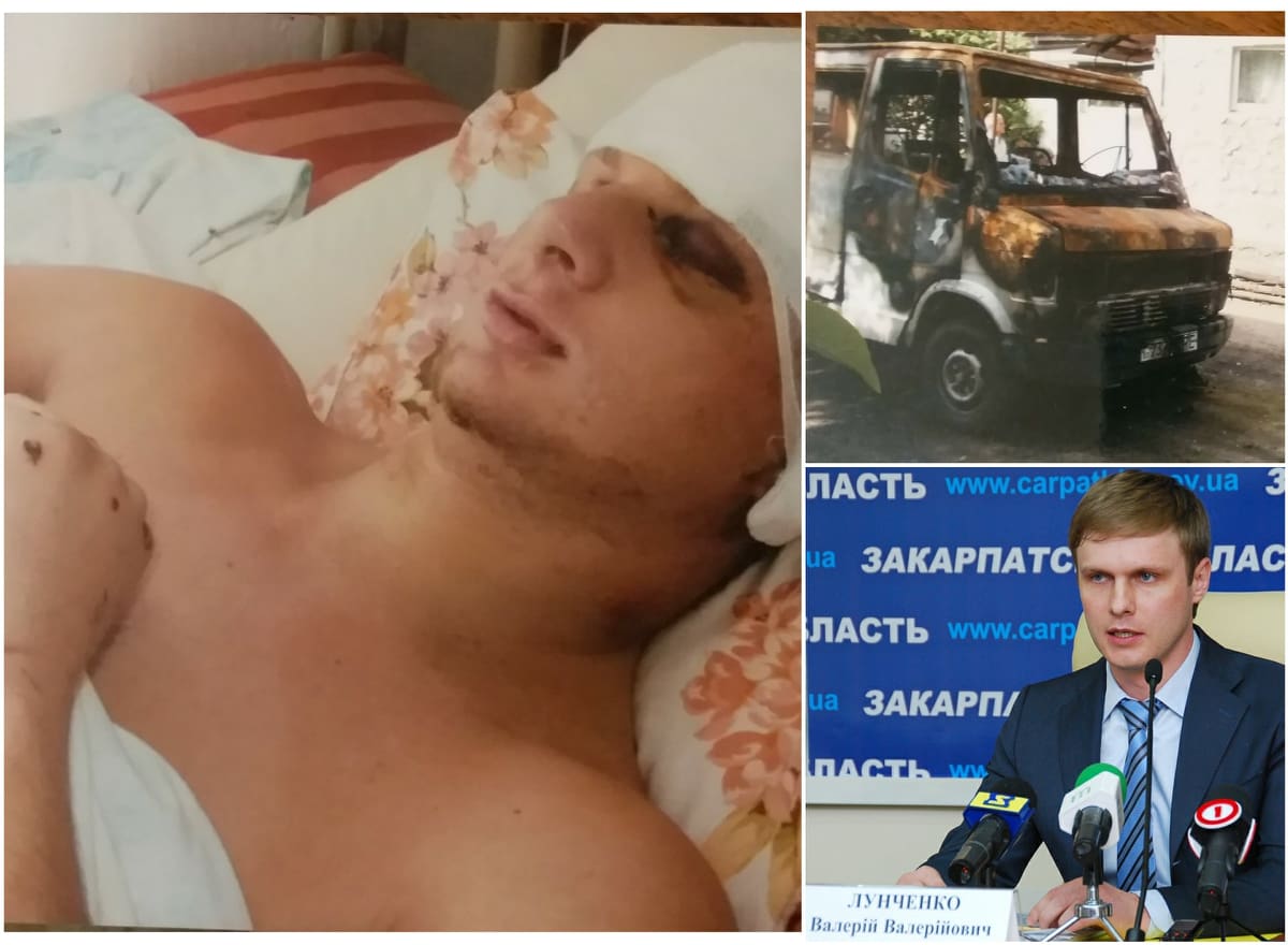 Батько жорстоко побитого в Хусті хлопця звинувачує нардепа Лунченка в "кришуванні" нападників (ФОТО) (ДОКУМЕНТИ)