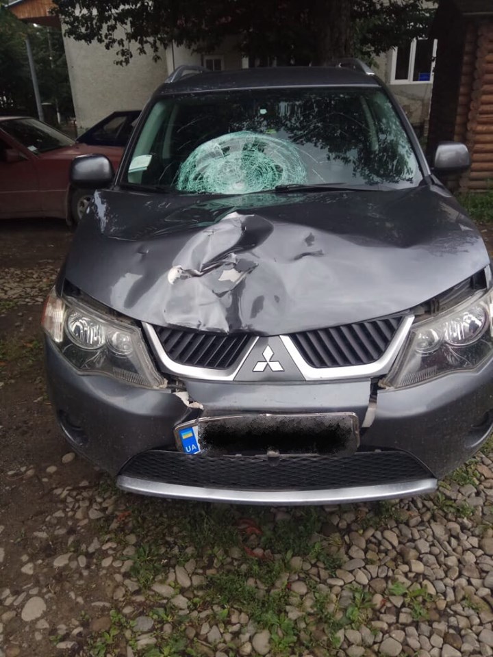 На Тячівщині водій Mitsubishi Оutlander збив на смерть 19-річного юнака й утік з місця ДТП (ФОТО)