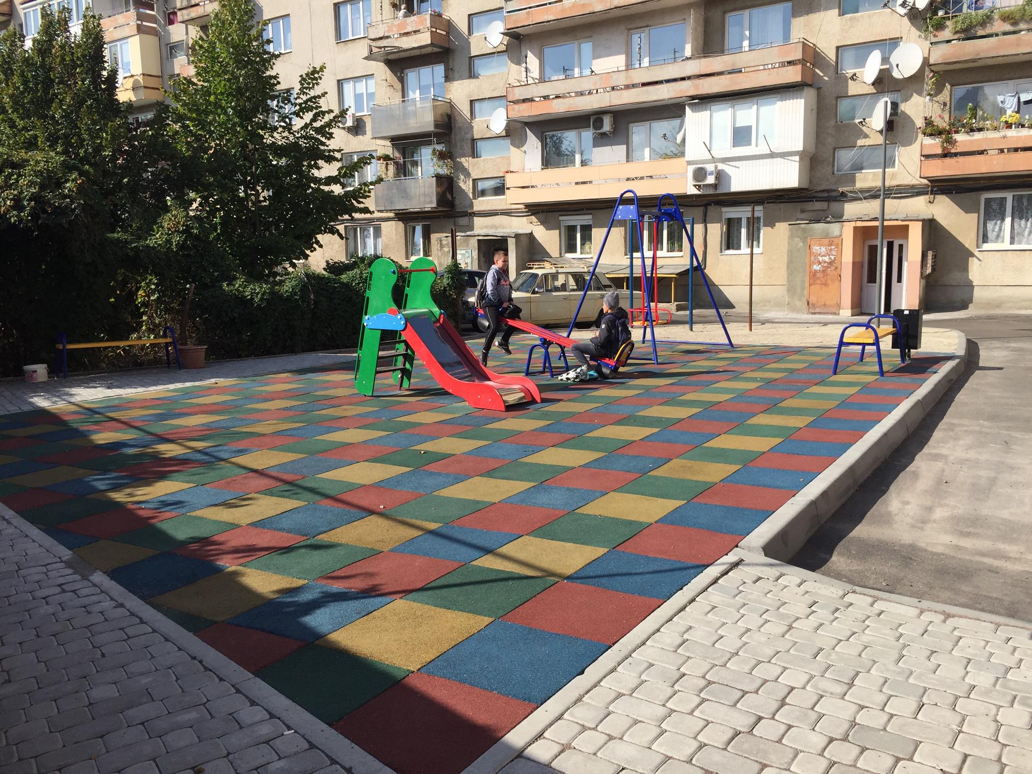 У Мукачеві торік встановили 9 нових дитячих майданчиків