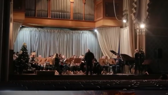 Естрадно-духовий оркестр Закарпатської обласної філармонії відзначив 15-річчя (ВІДЕО)