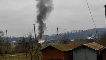 В Іршаві сталася пожежа (ВІДЕО)