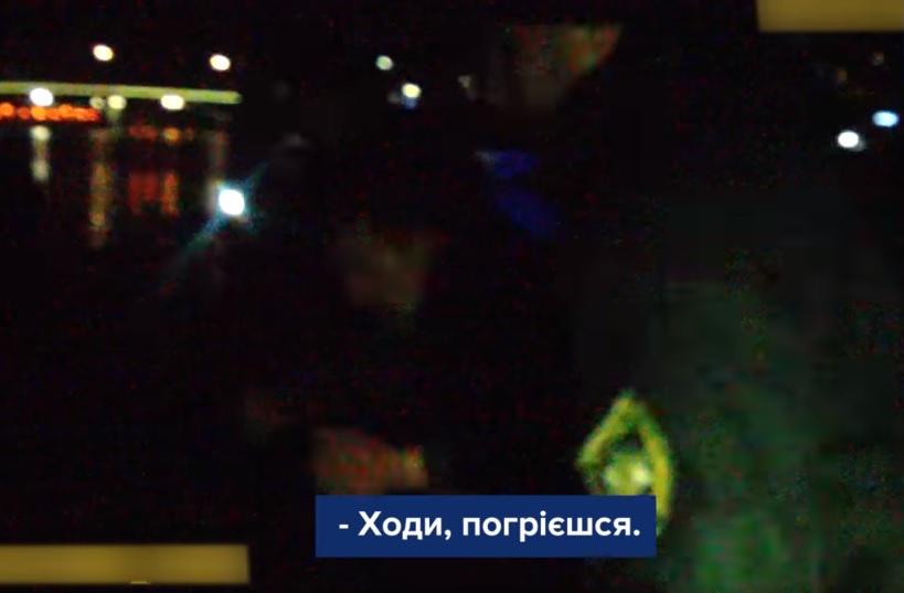 В Ужгороді чоловік, який травмував і пограбував жінку, намагався втекти, перепливаючи Уж (ВІДЕО)