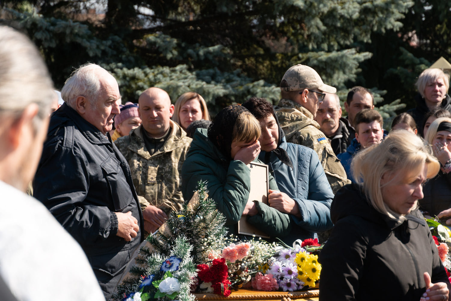 В Ужгороді попрощалися одразу з трьома загиблими у війні захисниками (ФОТО)