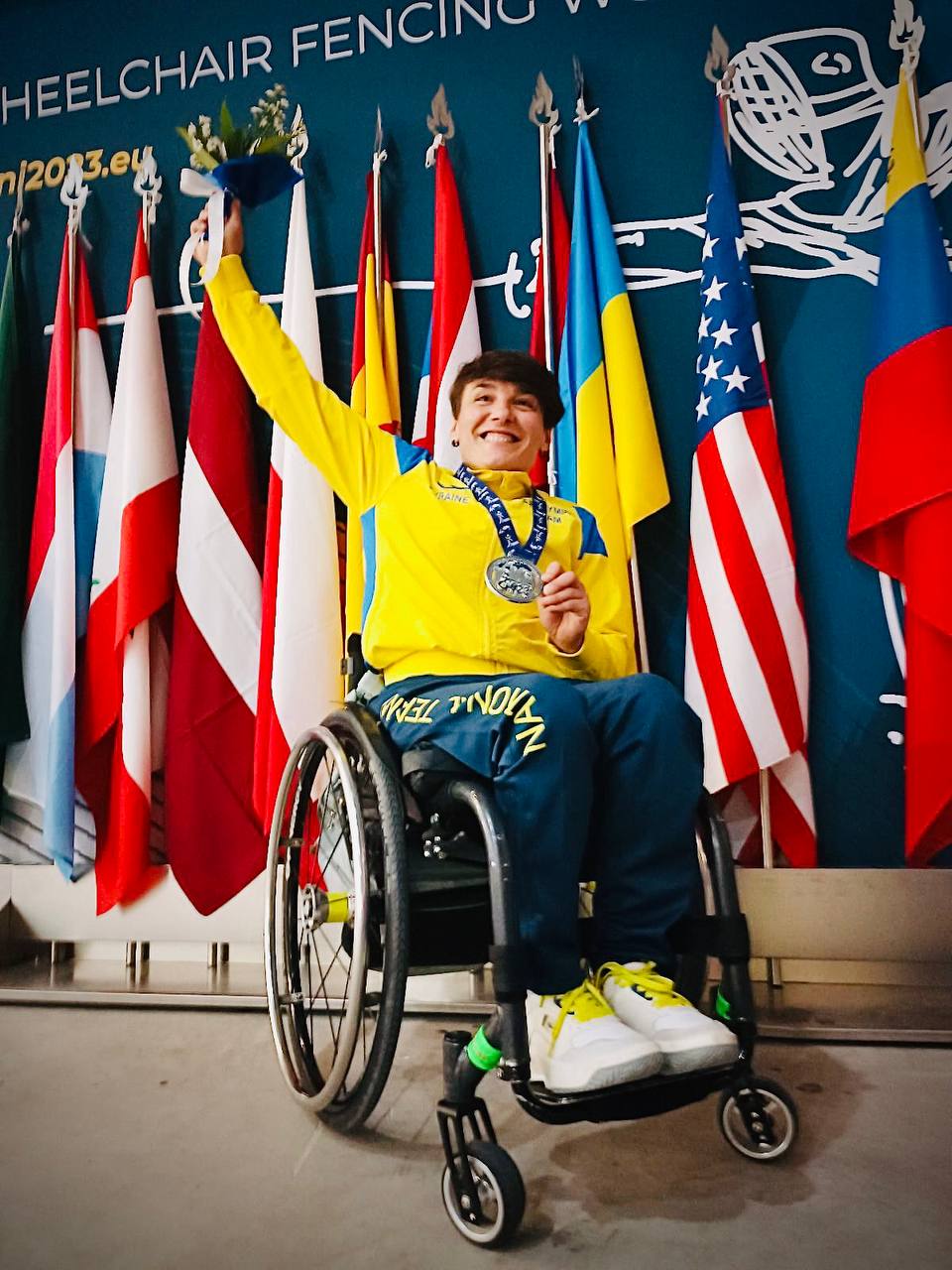 Закарпатка Надія Дьолог здобула "срібло" на Чемпіонаті світу з фехтування на візках (ФОТО)