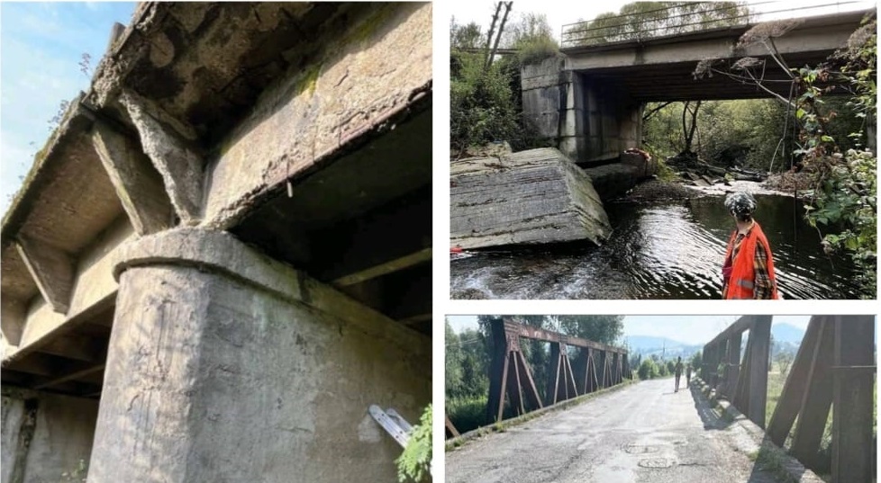 Відновлення 12 місцевих мостів на Закарпатті коштуватиме 896 млн грн