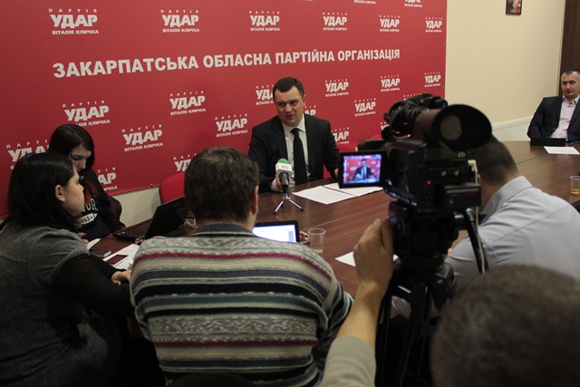 Валерій Пацкан відзвітував за перший рік парламентської роботи