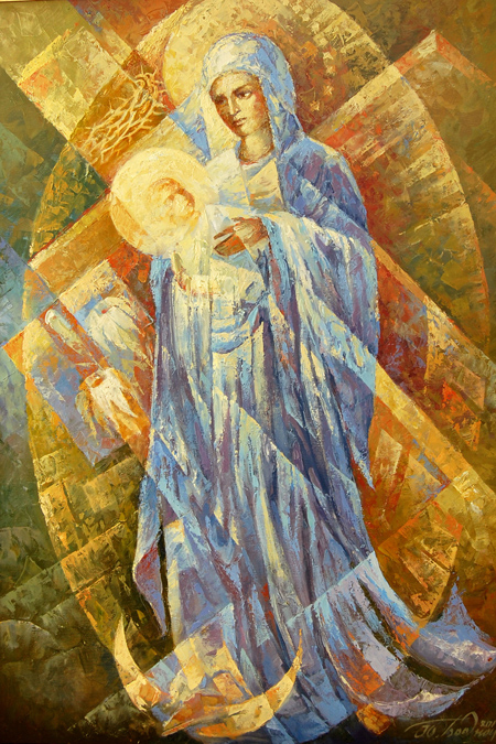 Триптих «Молитва» (центральна частина) полотно, олія. 2010р.